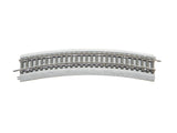 Marx HO Curve Track with Roadbed Gray