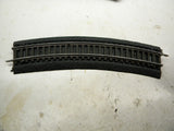 Marx HO Curve Track with Roadbed Black