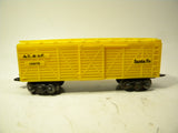 Marx 13975 AT & SF Stock Car Scarce Yellow Version