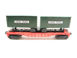 Lionel 3460 Flat Car with Piggyback Trailers