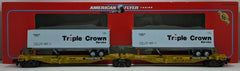 American Flyer 48511 Triple Crown TTUX Intermodal 2 Car Set