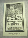 1903 Lionel Early Catalog