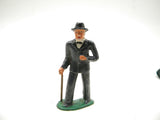 Vintage Barclay 619 Old Man in Suit With Cane