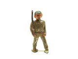 Vintage Barclay World War 2 Toy Lead Soldier with Rifle