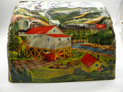Vintage Marx 392 Lithographed Metal Tunnel   O Gauge (Copy)