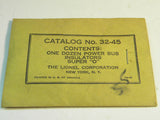 Lionel 32-45 Super O Power Bus Insulators