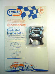 Lionel HO  Raceway B5450 Graduated Trestle Set     Blister Pack