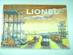 1958 Lionel Color Consumer Catalog  Very Good
