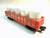 American Flyer 48525 Burlington Gondola With Cannisters