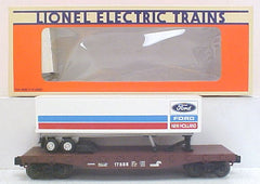 Lionel 17888 LCCA Convention Flatcar with Ford New Holland Trailer
