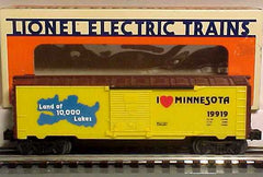 Lionel 19919 I Love Minnesota Box Car