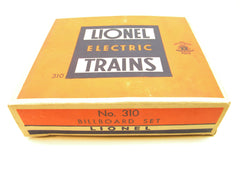 Lionel 310 Billboard Set Original Box