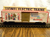Lionel 19913 1991 Christmas Box Car Employee Version