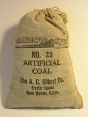 American Flyer 23 Artificial Coal in Original Bag