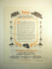 1929 Early Ives Trains Catalog