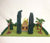 Lionel 913 Landscaped Scenic Plot with 184 Bungalow