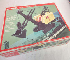 Lionel 9158 Penn Central Flat Car with Steam Shovel