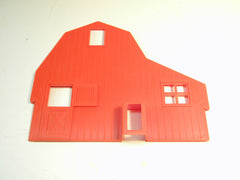 Plasticville 1622 Dairy Barn Rear End Wall