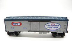 Lionel 9879 Kraft Philadelphia Cream Cheese Billboard Reefer Car
