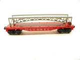 Lionel 6825 Flat Car with Trestle Bridge