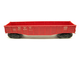 Lionel 6462 New York Central Red Gondola