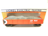 Lionel 17400 CP Rail Standard O Gondola with Coal Load