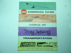 1963 American Flyer D-2321 Rev.  Dealer Advance Catalog