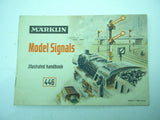 1955 Marklin Model Signals Booklet