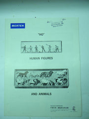 Merten HO Human Figures and Animals Dealer Catalog