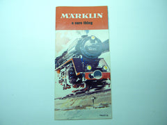 1966 Marklin HO Folder