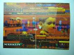 1969 Marklin HO and 1 Gauge Catalog