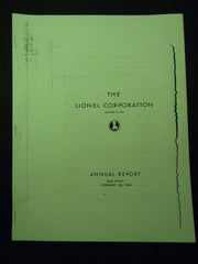 1946 Lionel Corporation Annual Report