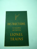 1946 Lionel Instruction Book  Excellent  Original