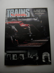 1991 Lionel Trains Catalog Book 1