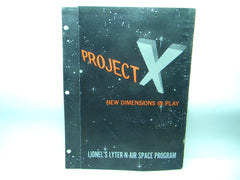 1964 Lionel Project X Space Program Dealer Catalog