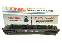 Lionel 0781 Lionel Railroad Club Flat Car with Piggyback Vans