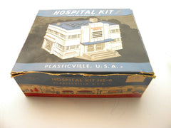 Plasticville HS-6 Hospital Kit in First Issue Original Box
