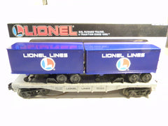 Lionel 16323 Lionel Lines Flat With Piggyback Trailers