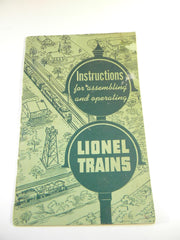 1951 Lionel Instruction Book  VG