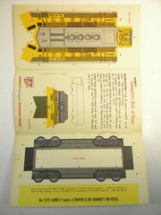 1957 Lionel Nabisco Locomotive Hall of Fame 2379 Denver & Rio Grande F3