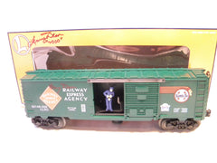 Lionel 52148 CLRC Santa Fe REA Operating Box Car  Lenny Dean Signed