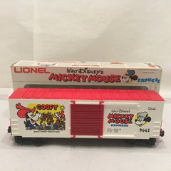 Lionel 9661 Disney Mickey Mouse Express Goofy Hi Cube Box Car
