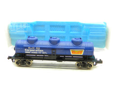Atlas 2296 Gulf Oil 3 Dome Tank Car   N Gauge
