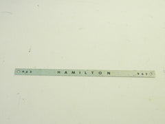 American Flyer 962 Hamilton Vista Dome Nameplate