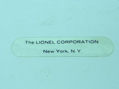 Lionel 3830-118 Submarine Bottom Window  Original