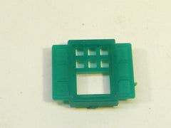 Plasticville LH-4 2 Story Colonial House Single Window  Green