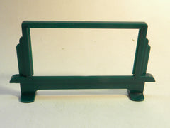 Plasticville BB-9 Billboard Sign Frame   Green Version