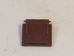LIONEL HOPPER CAR HATCH  BROWN
