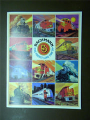 1979 BACHMAN HO & N TRAINS DEALER CATALOG   ORIGINAL