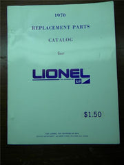 1970 LIONEL REPLACEMENT PARTS CATALOG